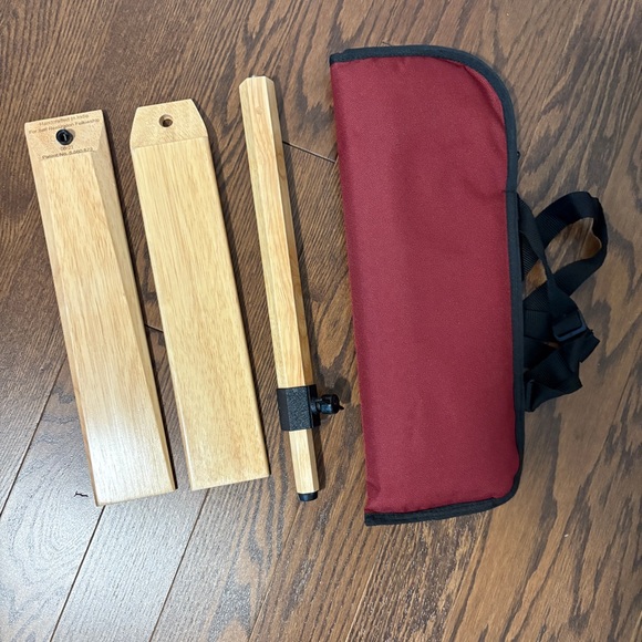 Meditation Yoga Armrest for Self Realization Fellowship Handcrafted India - Picture 1 of 5